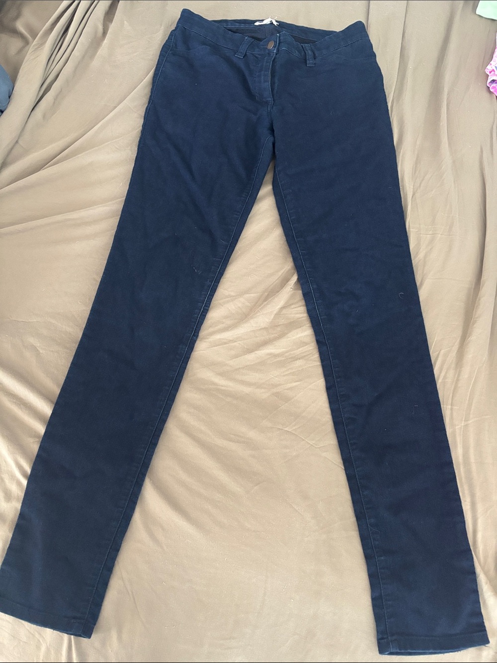 Eileen Fisher lightweight Navy Skinny Jeans